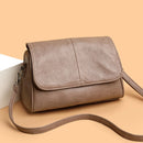 Bolsa Feminina Transversal Vintage em Couro PU – Elegância Retrô e Sofisticação para o Dia a Dia