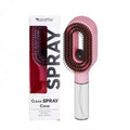 Escova Spray 2 em 1 para Cabelos – Pente com Reservatório de Água para Desembaraçar, Modelar e Reduzir o Frizz
