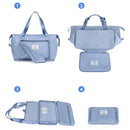 Bolsa de Viagem Expansível Grande Capacidade Impermeável – Organizadora Dobrável para Roupas e Bagagem