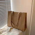 Bolsa Feminina de Couro Aurelle™ - Grande Luxo Tote Premium com Zíper e Alta Capacidade