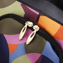 Mochila Feminina Antifurto Colorida Impermeável – Oxford Premium para Viagens, Trabalho e Dia a Dia
