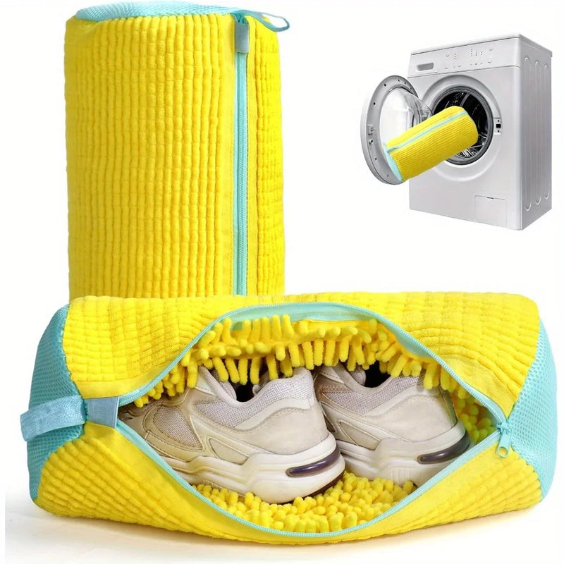 Saco para Lavar Tênis na Máquina – Bolsa Protetora Reutilizável para Lavagem de Calçados