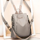 Mochila Feminina Antifurto Impermeável – Oxford Premium com Grande Capacidade para Viagens e Dia a Dia