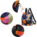 Mochila Feminina Antifurto Colorida Impermeável – Oxford Premium para Viagens, Trabalho e Dia a Dia