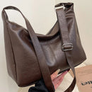 Bolsa Feminina de Couro Sintético Premium Grande Capacidade – Elegante para Trabalho, Passeios e Uso Diário