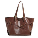 Bolsa Feminina Vintage Marrom Grande Capacidade – Elegância e Sofisticação para Trabalho e Dia a Dia