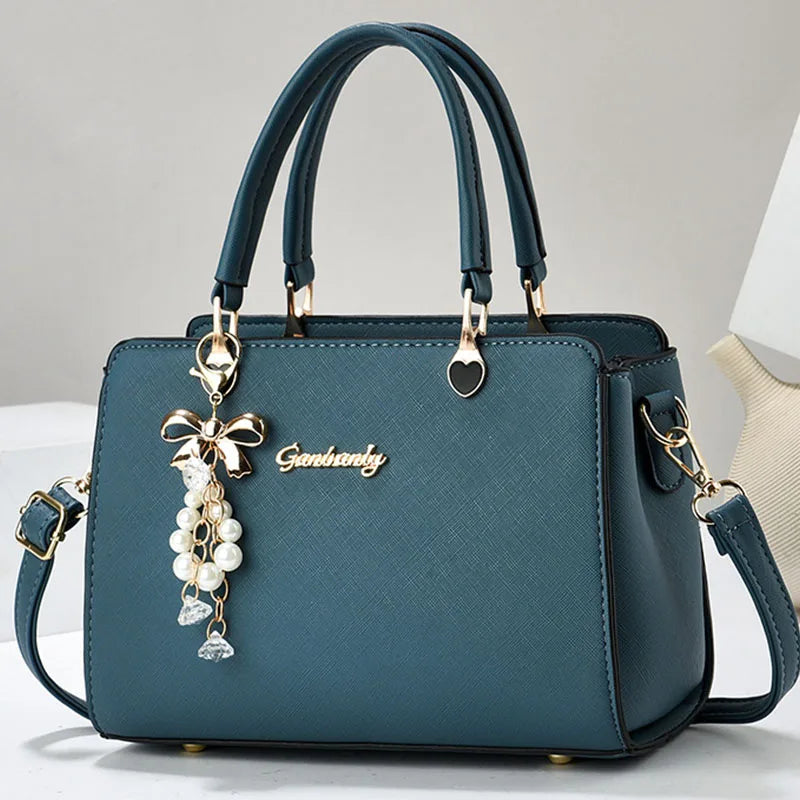 Bolsa Feminina Bucket Premium em Couro PU – Transversal e de Ombro com Design Elegante