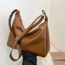 Bolsa Feminina de Couro Sintético Premium Grande Capacidade – Elegante para Trabalho, Passeios e Uso Diário
