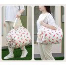 Bolsa Dobrável Impermeável Grande Capacidade ShopBag – Eco-Friendly, Portátil e Ideal para Compras e Viagens