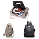 Mochila Feminina Antifurto Impermeável – Oxford Premium com Grande Capacidade para Viagens e Dia a Dia