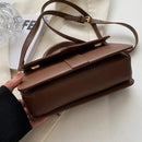 Bolsa Feminina Vintage em Couro PU – Transversal e Elegante