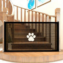 Barreira de Proteção Dobrável para Cães e Pets – Portão Telado de Segurança para Escadas e Ambientes Internos