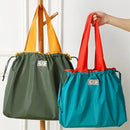 Bolsa Dobrável Feminina Grande Capacidade – Reutilizável, Eco-Friendly e Ideal para Compras e Viagens