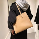 Bolsa Feminina de Couro Aurelle™ - Grande Luxo Tote Premium com Zíper e Alta Capacidade