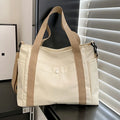 Bolsa Feminina de Nylon Grande Capacidade – Transversal e de Ombro com Alça Removível