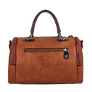 Bolsa Feminina Grande Capacidade com Tassel – Bolsa de Ombro e Transversal com Zíper e Alça Removível