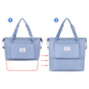 Bolsa de Viagem Expansível Grande Capacidade Impermeável – Organizadora Dobrável para Roupas e Bagagem