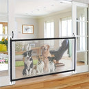 Barreira de Proteção Dobrável para Cães e Pets – Portão Telado de Segurança para Escadas e Ambientes Internos