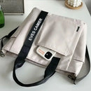 Bolsa Feminina de Nylon Impermeável com Grande Capacidade – Tote Bag Casual Transversal e de Ombro