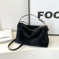 Bolsa Feminina Vintage de Ombro em Couro PU – Grande Capacidade com Design Elegante e Atemporal