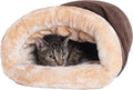 Cama Toca para Gatos e Cachorros Pequenos – Ninho Quentinho Desmontável para Outono e Inverno