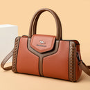 Bolsa Feminina Grande Capacidade de Luxo – Bolsa Tote de Ombro Elegante e Sofisticada para Uso Diário
