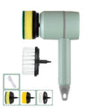 Escova Elétrica de Limpeza Recarregável USB – Removedor de Sujeira para Banheiro, Cozinha, Azulejos e Louças