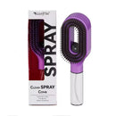 Escova Spray 2 em 1 para Cabelos – Pente com Reservatório de Água para Desembaraçar, Modelar e Reduzir o Frizz