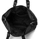 Bolsa Esportiva Grande Capacidade em Nylon – Bolsa Tote de Ombro e Transversal para Academia, Viagens e Uso Diário
