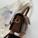 Bolsa Feminina Vintage em Couro PU – Transversal e Elegante