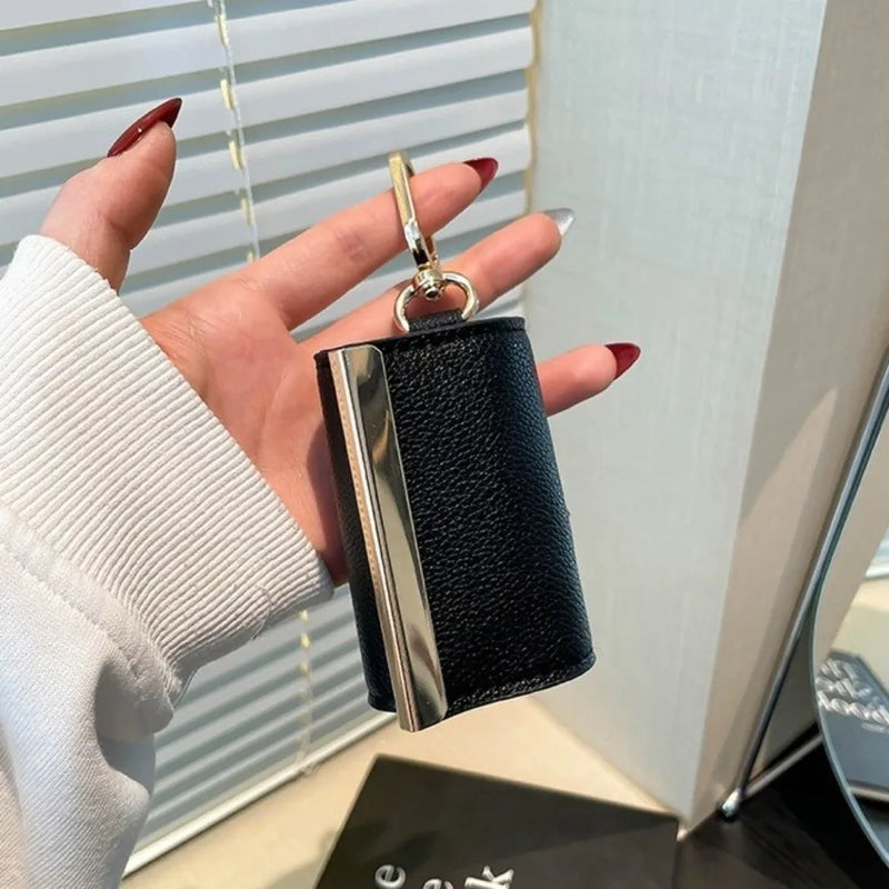 Mini Bolsa Dobrável com Chaveiro – Sacola Reutilizável de Grande Capacidade para Compras e Viagens
