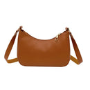Bolsa Feminina Retrô em Couro Macio – Estilo Ombro Compacto e Versátil