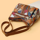 Bolsa Feminina Vintage Elegante com Múltiplos Bolsos – Transversal e de Ombro para o Dia a Dia