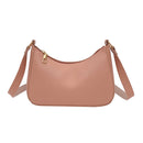 Bolsa Feminina Retrô em Couro Macio – Estilo Ombro Compacto e Versátil