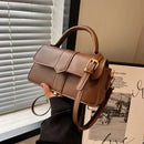 Bolsa Feminina Vintage em Couro PU – Transversal e Elegante