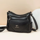 Bolsa Feminina de Couro e Organizada – Transversal e Ideal para o Dia a Dia